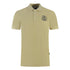 Aquascutum Branded Sleeve Beige Polo Shirt